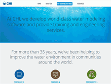 Tablet Screenshot of chiwater.com